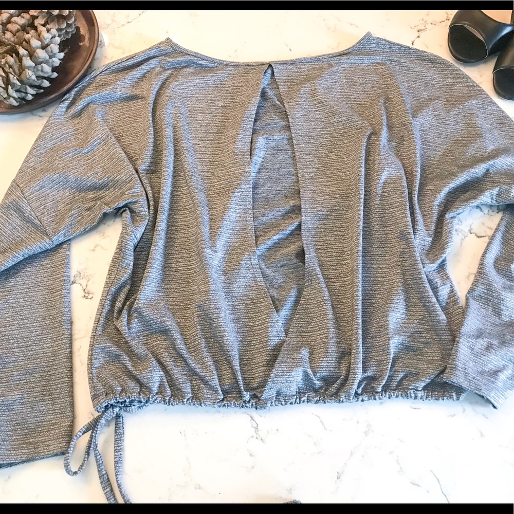 Open-back Blouse